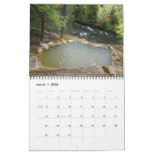 Calendrier HOT SPRINGS OF THE WEST Calendar (Mar 2026)