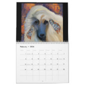 Calendrier Hound afghan 2025 (Feb 2026)