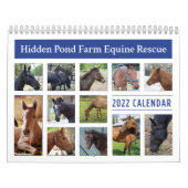 Calendrier HPF 2022 - 8,5 x 11 pouces (Protection)