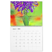 Calendrier HUMMINGBIRDS (Mar 2026)