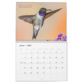 Calendrier Hummingbirds de l'Ouest 2020 (Mar 2027)