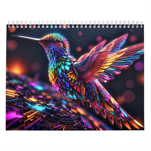 Calendrier Hummingbirds in Motion 2026 (Protection)