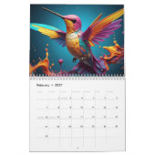 Calendrier Hummingbirds in Motion 2026 (Feb 2027)