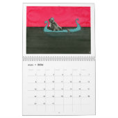 Calendrier humoristique de chiens Terreneuve Kalender (Mar 2026)