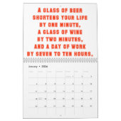 Calendrier Humour de la tâche (Jan 2026)