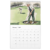 Calendrier Humour golf (Feb 2027)