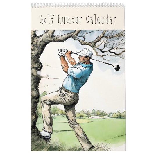 Calendrier Humour golf (Protection)