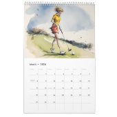 Calendrier Humour golf (Mar 2026)