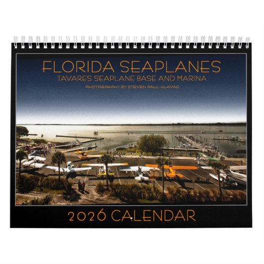 Calendrier hydravion Tavares Floride 2026 (Protection)