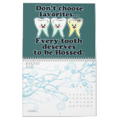 Calendrier Hygiéniste dentaire de dentiste (Jan 2026)