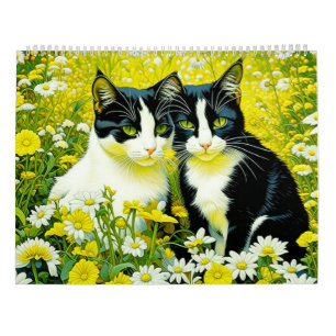 Calendrier IA Cats   Cute chatons et chats adorables