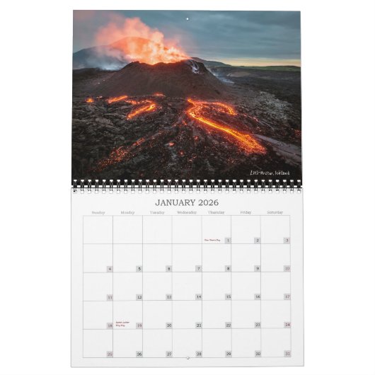 Calendrier Ice & Fire 2024 (Jan 2026)