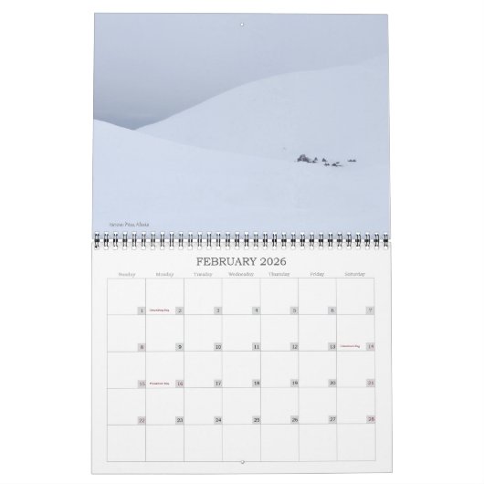 Calendrier Ice & Fire 2024 (Feb 2026)