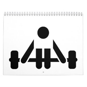 Calendrier Icône de Powerlifting