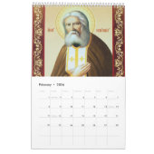 Calendrier Icônes russes (Feb 2026)