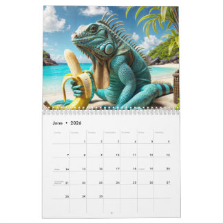 Calendrier Iguana