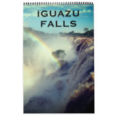 Calendrier iguazu tombe en amérique du sud (Protection)