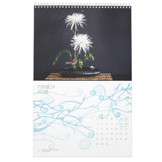 Calendrier Ikebana (Mar 2026)