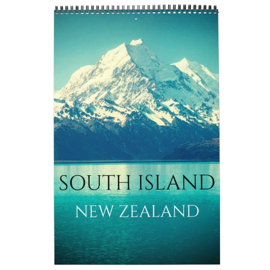 Calendrier île du sud nouvelle-zélande (Protection)