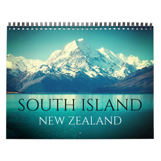 Calendrier île du sud nz 2026 (Protection)