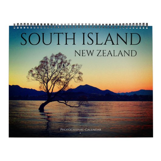 Calendrier île du sud nz 2027 grand format (Protection)