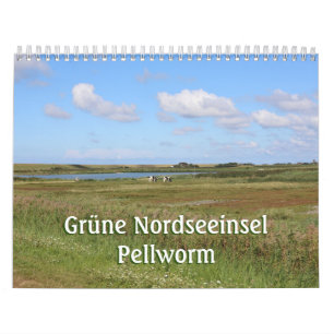 Calendrier Île verte de la mer du Nord