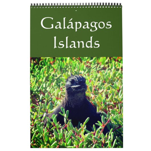 Calendrier îles Galapagos (Protection)