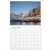 Calendrier Îles Lofoten 2027 (Jan 2027)
