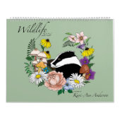 Calendrier Illustrated Wildlife Calendar 2026 (Protection)