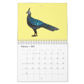 Calendrier Illustration animalière (Feb 2027)