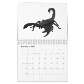 Calendrier Illustration animalière (Feb 2027)