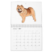 Calendrier Illustration animalière (Jan 2027)