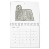 Calendrier Illustration animalière (Mar 2026)