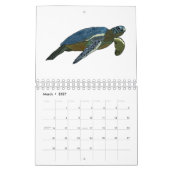 Calendrier Illustration animalière (Mar 2027)