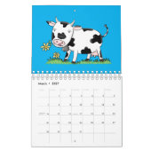 Calendrier Illustration animalière (Mar 2027)
