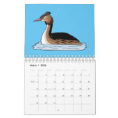 Calendrier Illustration animalière (Mar 2026)