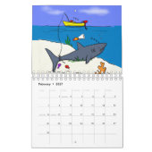 Calendrier Illustration animalière (Feb 2027)