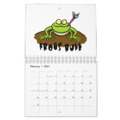 Calendrier Illustration animalière (Feb 2027)