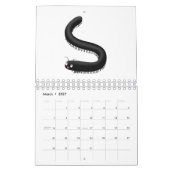 Calendrier Illustration animalière (Mar 2027)