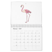 Calendrier Illustration animalière (Feb 2027)