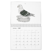 Calendrier Illustration animalière (Jan 2027)