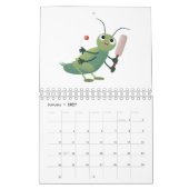 Calendrier Illustration animalière (Jan 2027)