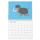 Calendrier Illustration animalière (Mar 2027)