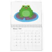 Calendrier Illustration animalière (Feb 2027)