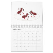 Calendrier Illustration animalière (Mar 2027)