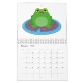 Calendrier Illustration animalière (Feb 2026)