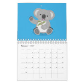 Calendrier Illustration animalière (Feb 2027)