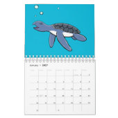 Calendrier Illustration animalière (Jan 2027)