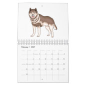 Calendrier Illustration animalière (Feb 2027)