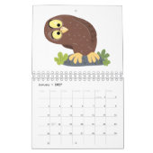 Calendrier Illustration animalière (Jan 2027)